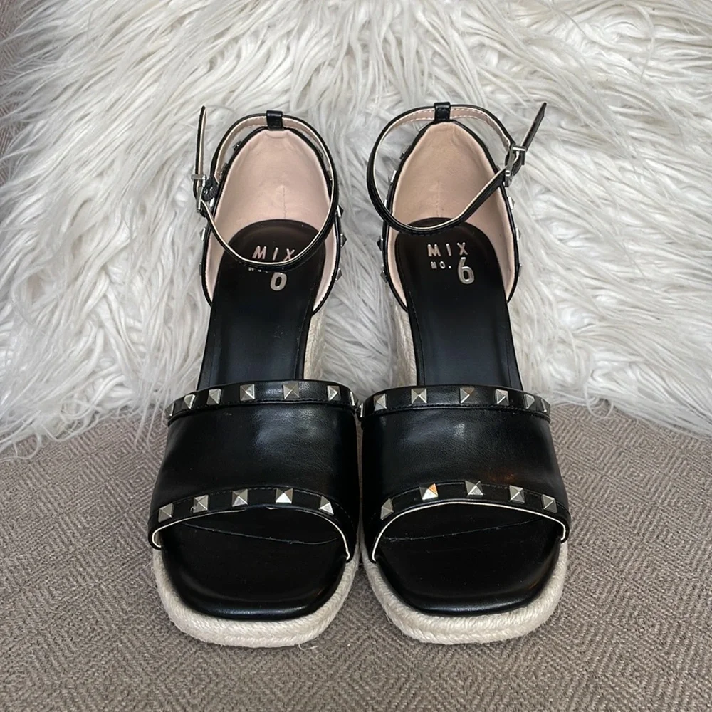 MIX NO. 6 “DREAMM” ESPADRILLE WEDGE SANDAL - Picture 6 of 8